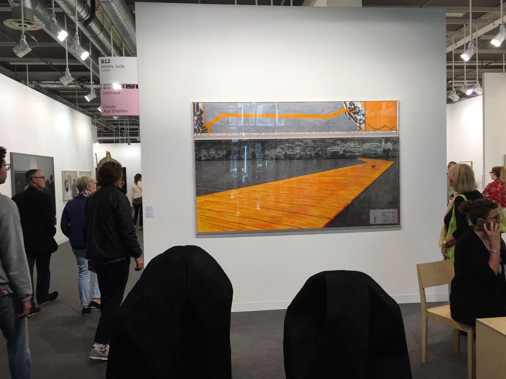 Christo, The Floating Piers (Project for Lake Iseo, Italy) (2016), Art Basel, Galleries, Annely Juda Fine Art