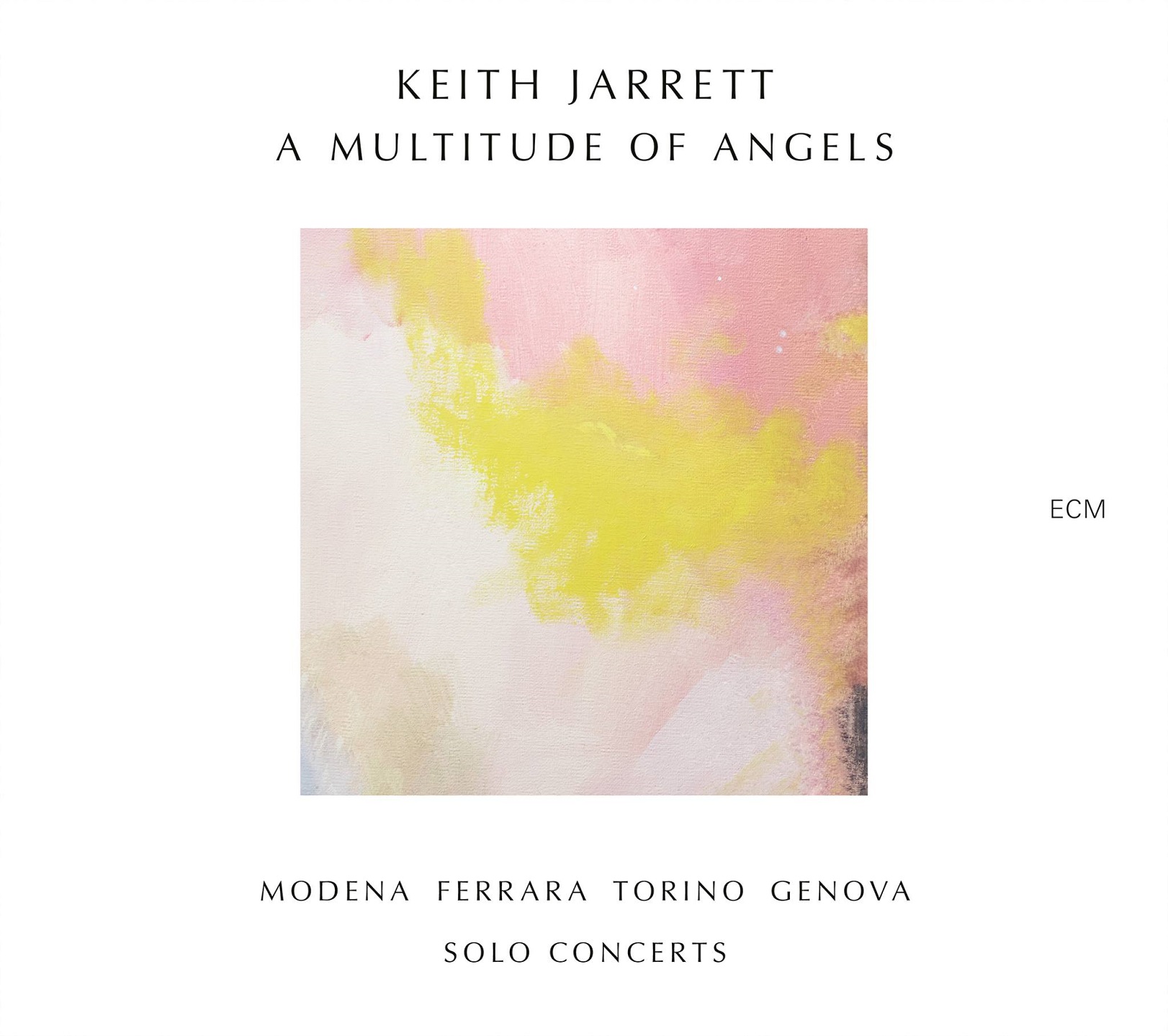 Обложката на новия албум на Кийт Джарет A Multitude of Angels
